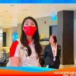 Zhang Yufei Compares Beijing and Singapore Weather as Chinese Swimming Team Arrives for World Championships