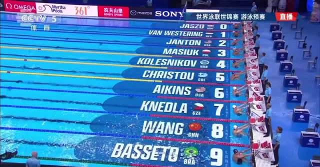 Wang Shun Fails to Advance in 100m Backstroke at 2025 FINA World Championships