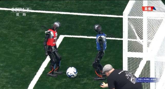 When Robots Play Football: The Hilarious Moment That Broke the Internet