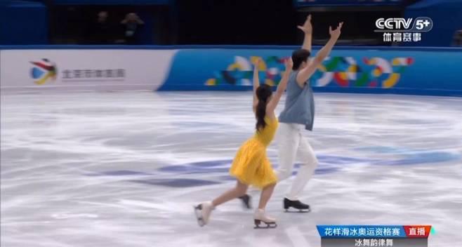 Wang Shiyue and Liu Xinyu Secure Sixth Place in Ice Dance Rhythm at Olympic Qualifiers