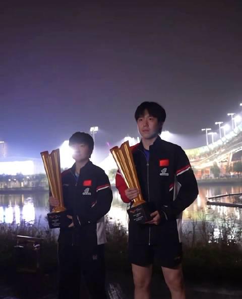 Wang Chuqin and Sun Yingsha: A Glorious Moment at Shougang Park