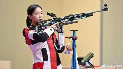 Wang Zifei Claims Gold in Women’s 50m Rifle 3 Positions at China’s National Games
