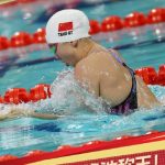 Tang Qianting Claims Gold in Women’s 100m Breaststroke at National Games