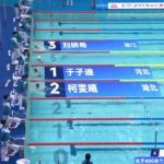 Zhang Zhanshuo Tops Men’s 400m IM Prelims at National Games