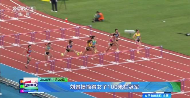 Chinese National Games Women's 100m Hurdles: Liu Jingyang Claims Gold with Stunning Personal Best