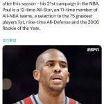 Chris Paul Announces Retirement After 19 Seasons in the NBA